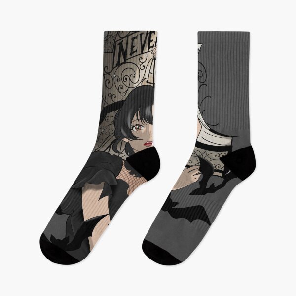 Item preview, Wednesday Addams anime style designed and sold by Leahsartworks.