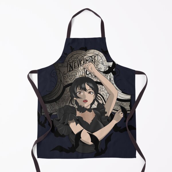 Item preview, Wednesday Addams anime style designed and sold by Leahsartworks.