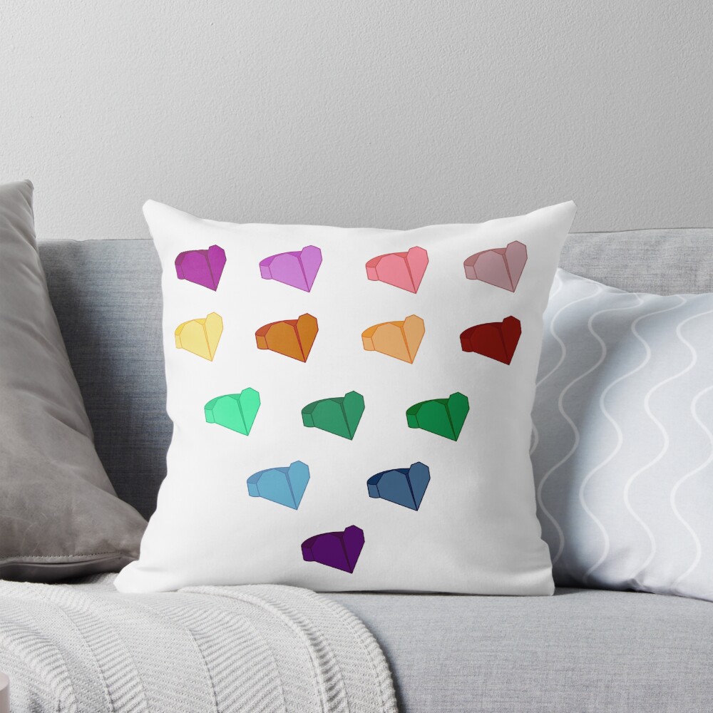 Item preview, Throw Pillow designed and sold by fuegoVerde.