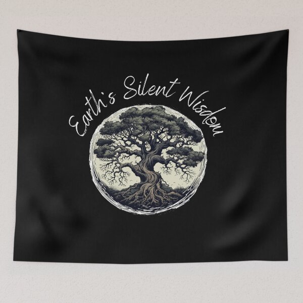 Item preview, Earth's Silent Wisdom Gift for Nature Lovers designed and sold by WioletaArtStudio.