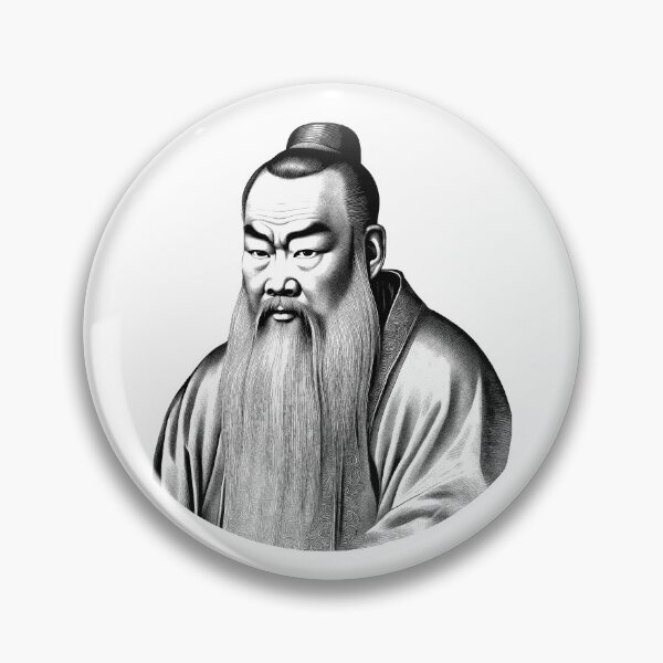 Item preview, Portrait of Confucius (c. 551 – c. 479 BCE) designed and sold by NTGUILTY.