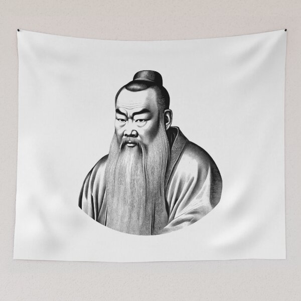 Item preview, Portrait of Confucius (c. 551 – c. 479 BCE) designed and sold by NTGUILTY.