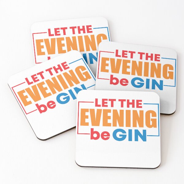 Item preview, Let the evening.......GIN designed and sold by Toms Tee.