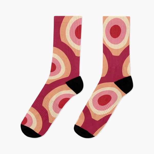Item preview,  aesthetic red circles pattern designed and sold by eskiastudio.