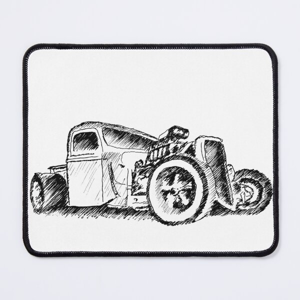 Item preview, Ford Model A Hotrod Pickup - sketch designed and sold by mal-photography.