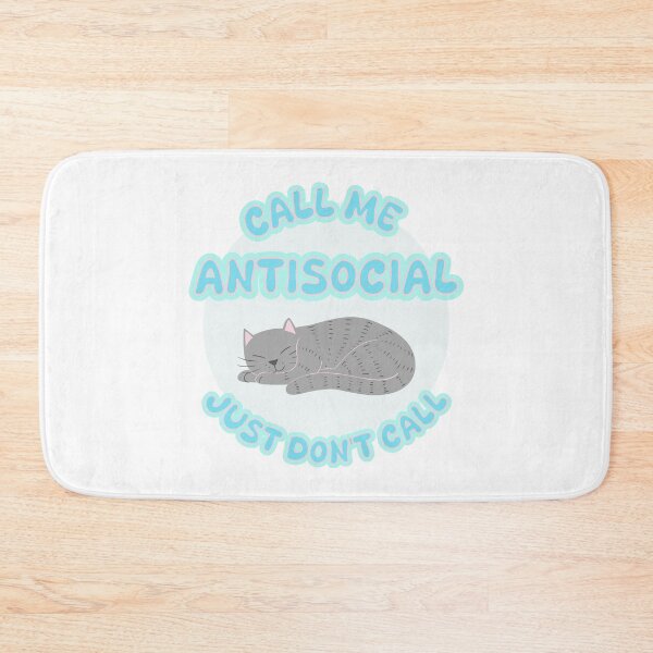 Item preview, Call Me Antisocial Just Don't Call designed and sold by FANG BANG.