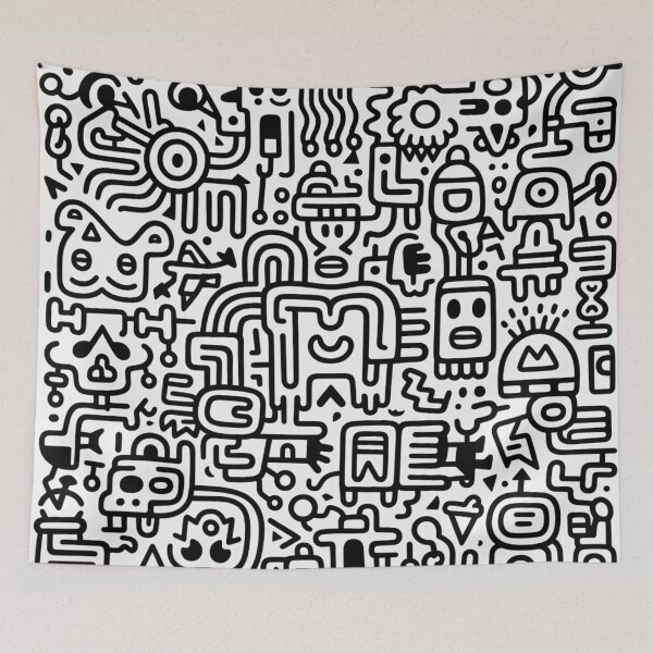 Item preview, Doodle art vector designed and sold by LazyLifestyle.