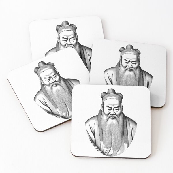 Item preview, Confucius Chinese philosopher designed and sold by NTGUILTY.