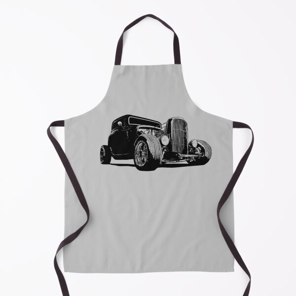 Item preview, 1932 Ford Model A Coupe - stylized black on light background #2 designed and sold by mal-photography.