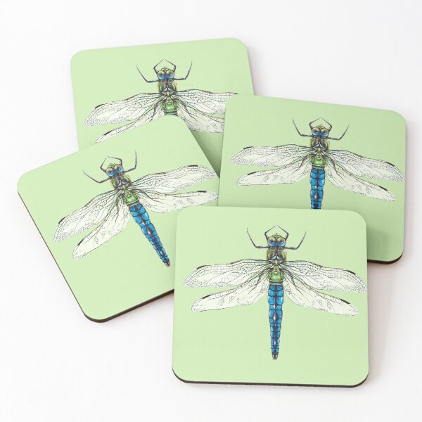 Item preview, Dragonfly color pencil drawing designed and sold by SierraSnipes.