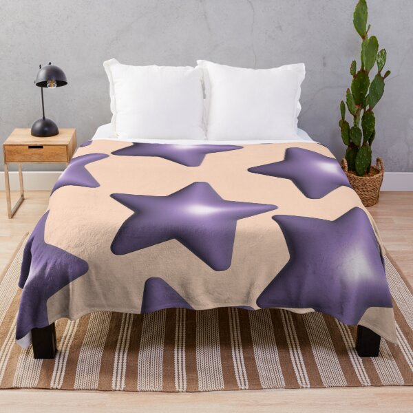 Item preview, aesthetic violet stars pattern designed and sold by eskiastudio.