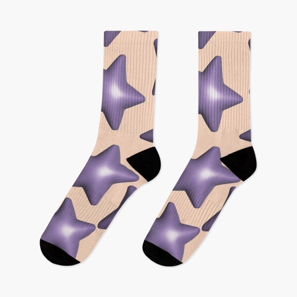 Item preview,  aesthetic violet stars pattern designed and sold by eskiastudio.