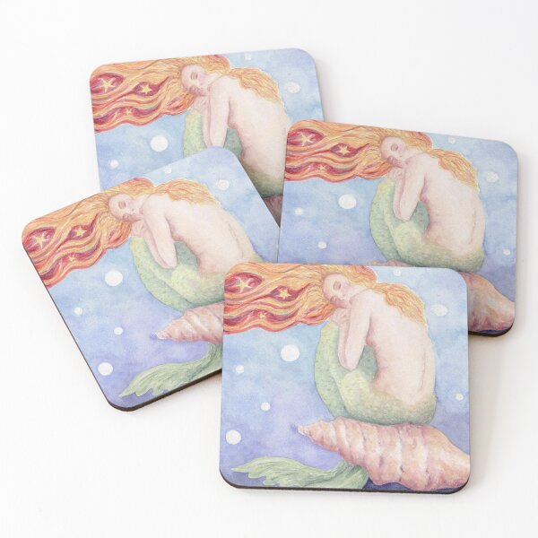 Item preview, Mermaid designed and sold by Rhiannon Wolfe Art .
