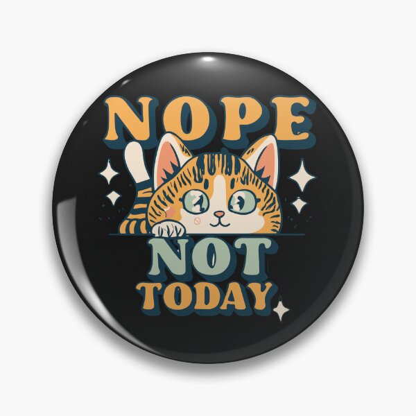 Item preview, Nope Not Today Cat T-Shirts designed and sold by MizoX7.