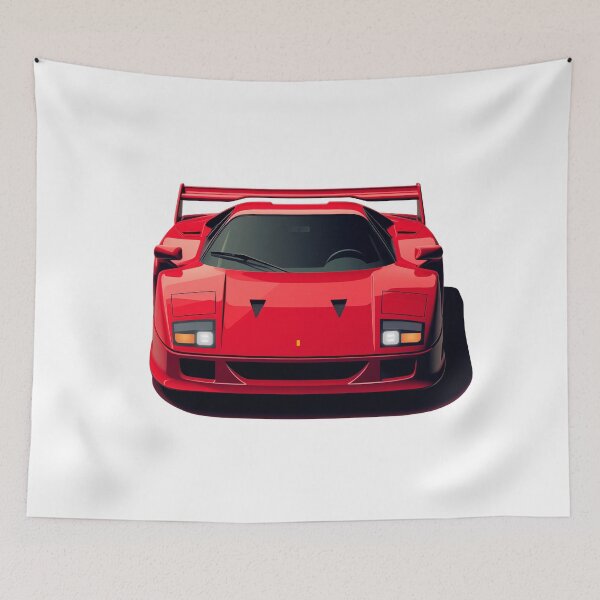 Item preview, F40 exotic classic Ferrari designed and sold by blackdogshop.