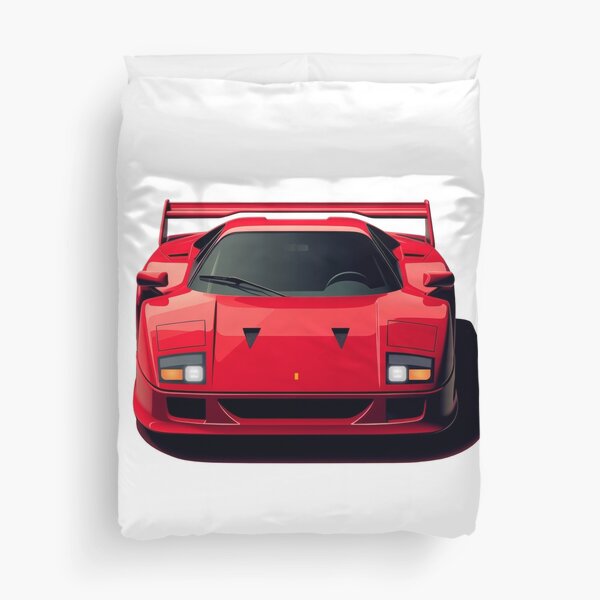Ferrari F40 Ferrari Single Duvet Set Ferrari Bed Sets Stylish Fun