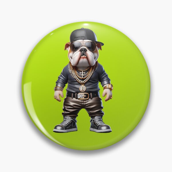 Item preview, Rhythm in the City: Bulldog Rapper with Hip-Hop Style and Canine Attitude designed and sold by Nathalymx.
