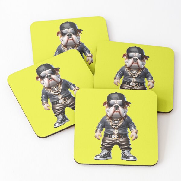 Item preview, Rhythm in the City: Bulldog Rapper with Hip-Hop Style and Canine Attitude designed and sold by Nathalymx.
