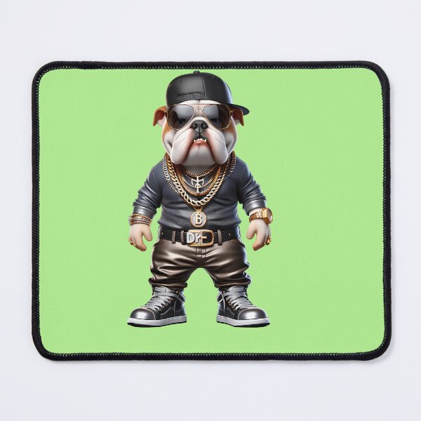 Item preview, Rhythm in the City: Bulldog Rapper with Hip-Hop Style and Canine Attitude designed and sold by Nathalymx.