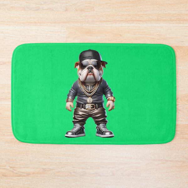 Item preview, Rhythm in the City: Bulldog Rapper with Hip-Hop Style and Canine Attitude designed and sold by Nathalymx.