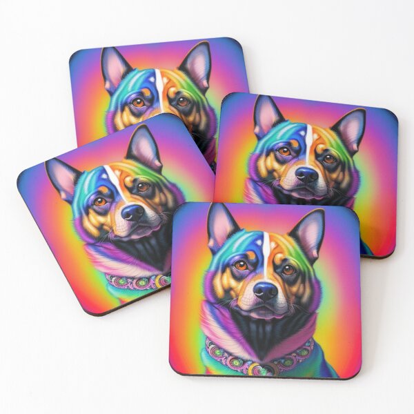 Item preview, Psychedelic Paws: designed and sold by KericeKreations.