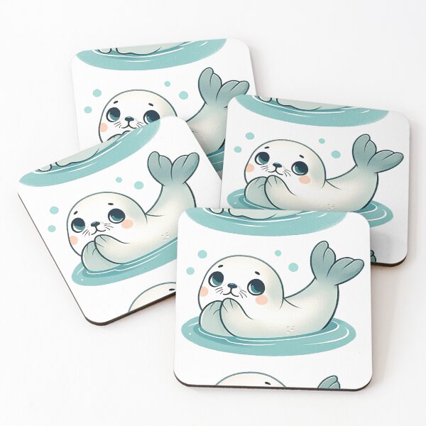 Item preview, Baby Seals are cute designed and sold by UmaKitzler.