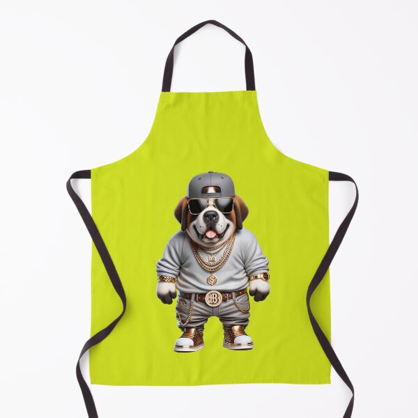 Item preview, Rhythm in the City: Cute Saint Bernard Rapper with Hip-Hop Style and Canine Attitude designed and sold by Nathalymx.