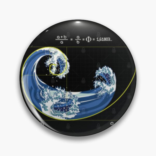 Item preview, The Great Fibonacci Wave T-Shirts designed and sold by Deadliness45.