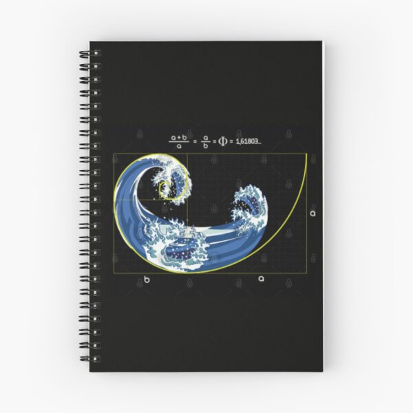 Item preview, The Great Fibonacci Wave T-Shirts designed and sold by Deadliness45.