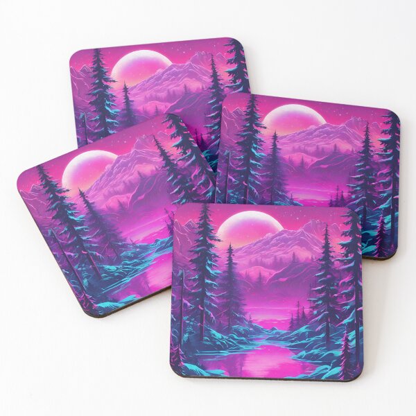 Item preview, Neon Pink Skies I designed and sold by SilverSunStudio.
