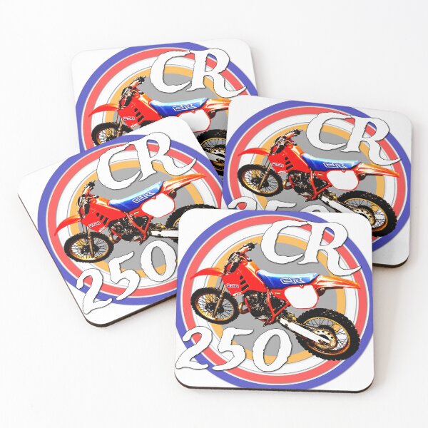 Item preview, CR 250 R Vintage Retro Motorcross Motocross Motorcycle Dirt Bike designed and sold by BubbaCommerce.