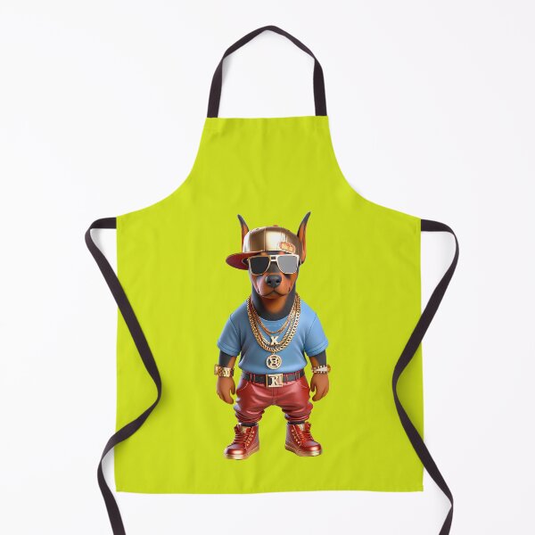 Item preview, Rhythm in the City: Cute Rapper Doberman Dog with Hip-Hop Style and Canine Attitude designed and sold by Nathalymx.