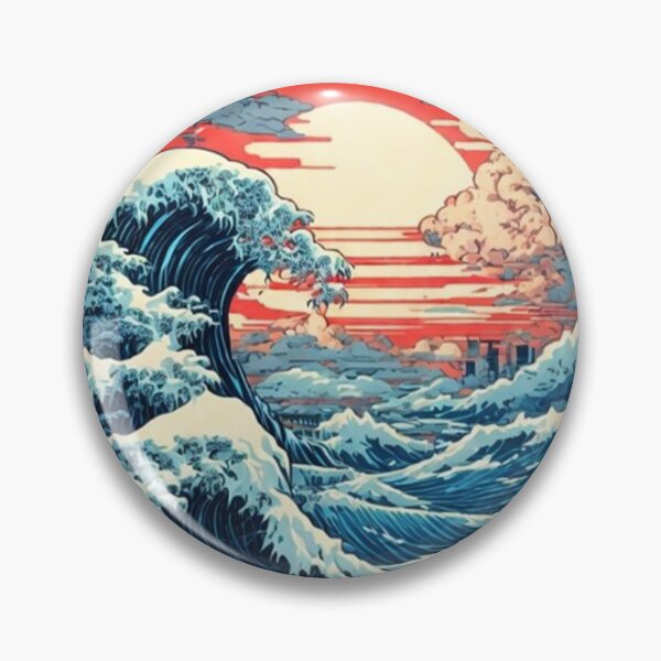 Item preview, The Great Wave Of  Japanese designed and sold by Chonguissa Fashion.