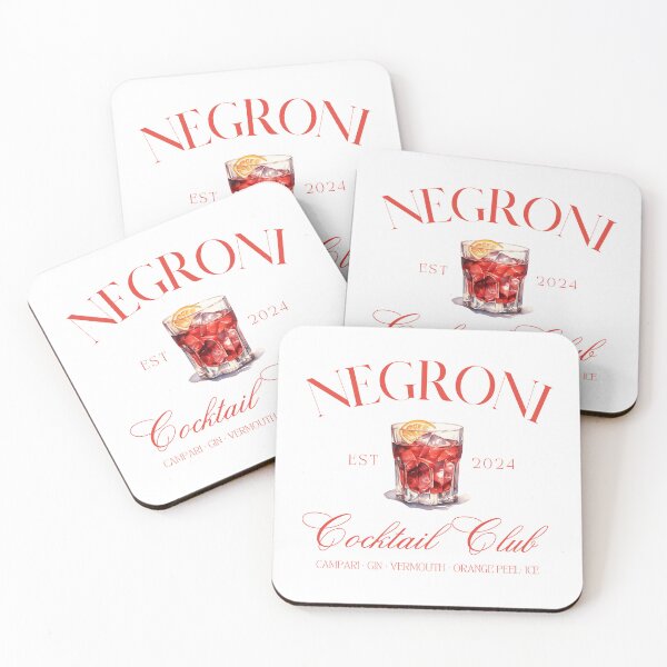 Item preview, Negroni Cocktail Club designed and sold by DesertandCanyon.