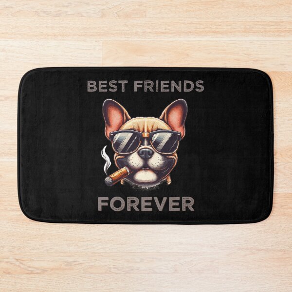 Item preview, Dog Best Friends Forever : Funny Cute French Bulldog designed and sold by ArtfulNook.