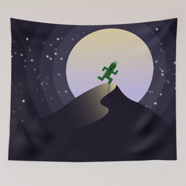 Item preview, Cactuar in the moonlight designed and sold by L'atelier d'Eino.