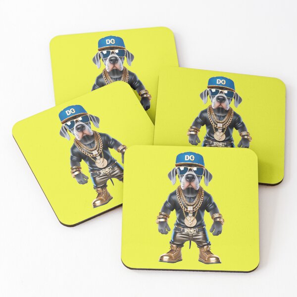Item preview, Rhythm in the City: Cute Great Dane Dog Rapper with Hip-Hop Style and Canine Attitude designed and sold by Nathalymx.