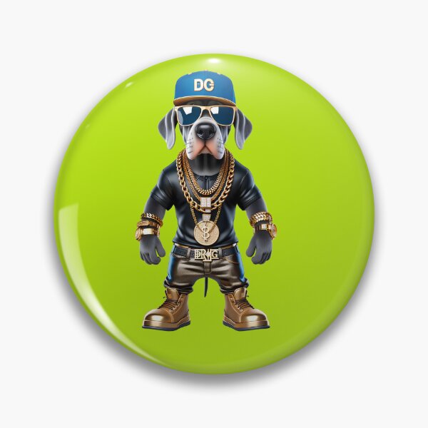 Item preview, Rhythm in the City: Cute Great Dane Dog Rapper with Hip-Hop Style and Canine Attitude designed and sold by Nathalymx.