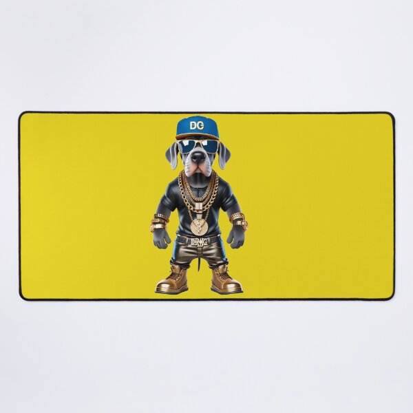 Item preview, Rhythm in the City: Cute Great Dane Dog Rapper with Hip-Hop Style and Canine Attitude designed and sold by Nathalymx.