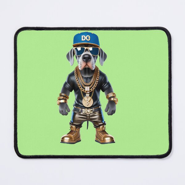Item preview, Rhythm in the City: Cute Great Dane Dog Rapper with Hip-Hop Style and Canine Attitude designed and sold by Nathalymx.