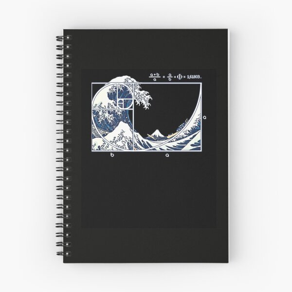 Item preview, The Great Fibonacci Wave T-Shirts designed and sold by Deadliness45.