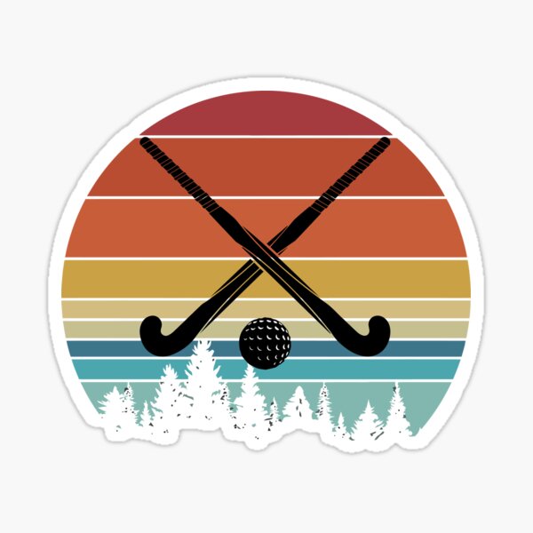 Field Hockey Sticker