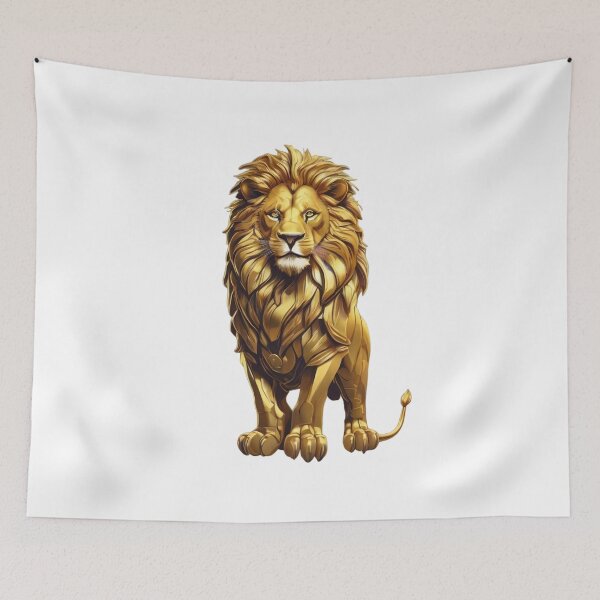 Item preview, Gold Lion designed and sold by ProfArtStudio.