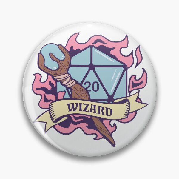 Item preview, D&D Wizard D20 Dice designed and sold by sunburstrpg.