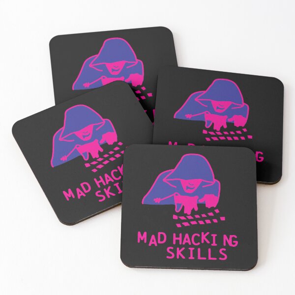 Artikelvorschau, Verrückte Hacking-Fähigkeiten entworfen und verkauft von WhackoDesigns.