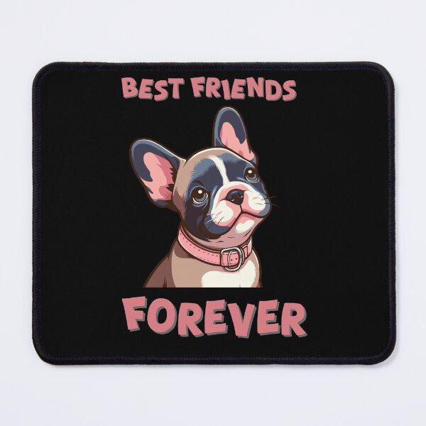 Item preview, Dog Best Friends Forever : Funny Cute French Bulldog designed and sold by ArtfulNook.