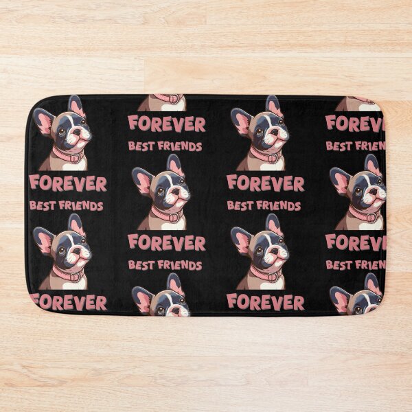 Item preview, Dog Best Friends Forever : Funny Cute French Bulldog designed and sold by ArtfulNook.
