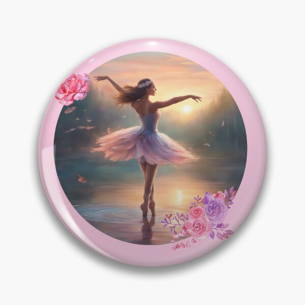 Item preview, Dancing ballerina on the lake 1 designed and sold by KarakitAI.