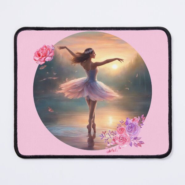 Item preview, Dancing ballerina on the lake 1 designed and sold by KarakitAI.