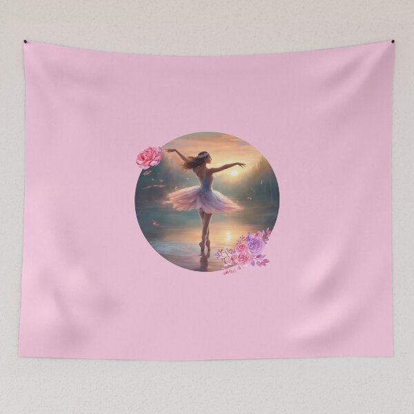 Item preview, Dancing ballerina on the lake 1 designed and sold by KarakitAI.